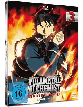 Fullmetal Alchemist: Brotherhood Vol. 3 Blu-ray