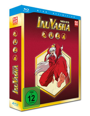 InuYasha - Movies Box Blu-ray (4 Discs)