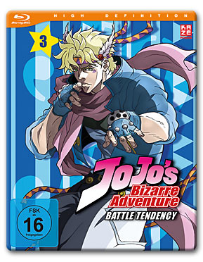JoJo's Bizarre Adventure Vol. 3 Blu-ray
