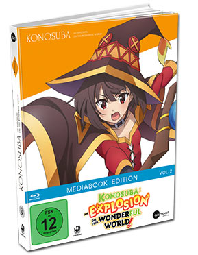KonoSuba: An Explosion on This Wonderful World Vol. 2 - Mediabook Edition Blu-ray