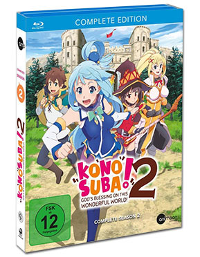 KonoSuba: Staffel 2 - Gesamtausgabe Blu-ray (3 Discs)