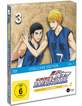 Kuroko's Basketball: 3rd Season Vol. 3 - Steelcase Edition Blu-ray