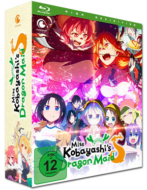 Miss Kobayashi's Dragon Maid S Vol. 1 - Limited Edition (inkl. Schuber) Blu-ray
