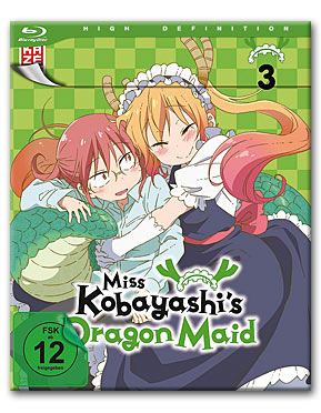 Miss Kobayashi's Dragon Maid Vol. 3 Blu-ray
