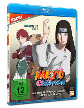 Naruto Shippuden: Staffel 19 Box 1 - Der bisherige Weg Blu-ray (2 Discs)