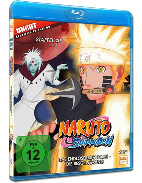 Naruto Shippuden: Staffel 20 Box 1 - Das endlose Tsukuyomi Blu-ray (2 Discs)