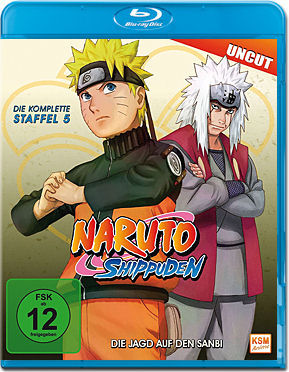 Naruto Shippuden: Staffel 05 - Die Jagd auf den Sanbi Blu-ray