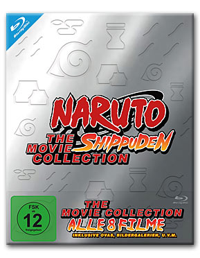 Naruto Shippuden - The Movie Collection Blu-ray (8 Discs)