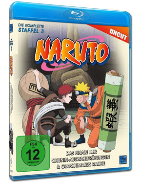 Naruto: Staffel 3 Box - Das Finale der Chunin-Auswahlprüfungen & Orochimarus Rache Blu-ray