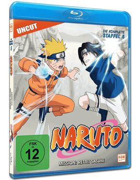 Naruto: Staffel 5 Box - Mission: Rettet Sasuke Blu-ray