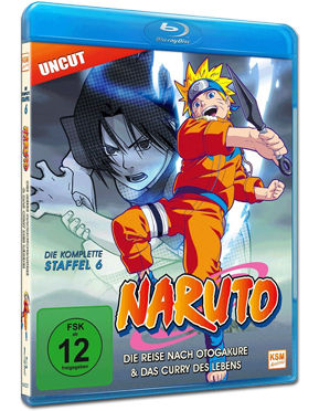 Naruto: Staffel 6 Box - Die Reise nach Otogakure & Das Curry des Lebens Blu-ray
