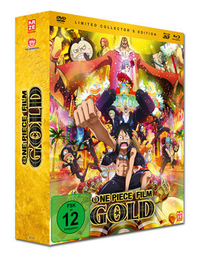 One Piece: Der 12. Film - Gold - Collector's Edition Blu-ray (3 Discs)