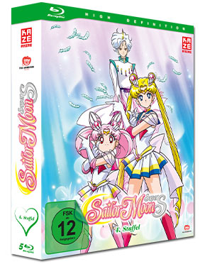 Sailor Moon SuperS: Staffel 4 - Gesamtausgabe Blu-ray (5 Discs)