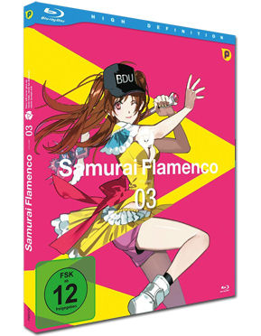Samurai Flamenco Vol. 3 Blu-ray