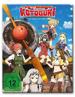 The Magnificent Kotobuki - Die komplette Serie Blu-ray (3 Discs)