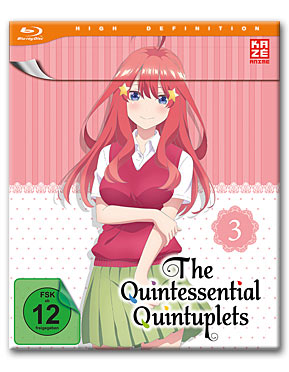 The Quintessential Quintuplets Vol. 3 Blu-ray
