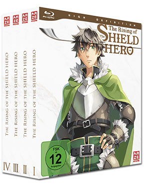 The Rising of the Shield Hero - Gesamtausgabe Bundle Blu-ray (4 Discs)