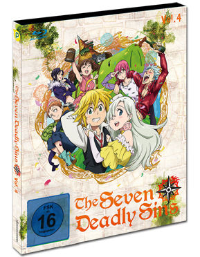 The Seven Deadly Sins Vol. 4 Blu-ray