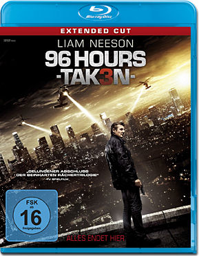 96 Hours - Taken 3 - Extended Cut Blu-ray
