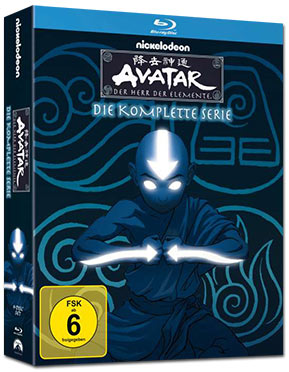 Avatar: Der Herr der Elemente - Die komplette Serie Blu-ray (9 Discs)
