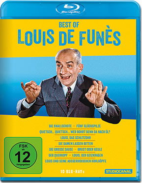 Best of Louis de Funes Blu-ray (10 Discs)