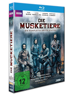 Die Musketiere: Staffel 3 Box Blu-ray (3 Discs)