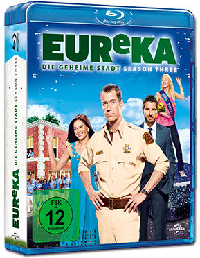 Eureka: Die geheime Stadt - Staffel 3 Blu-ray (4 Discs)