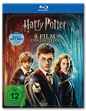 Harry Potter - 8-Film Collection Blu-ray (9 Discs)