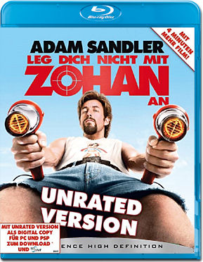 Leg Dich nicht mit Zohan an - Unrated Version Blu-ray