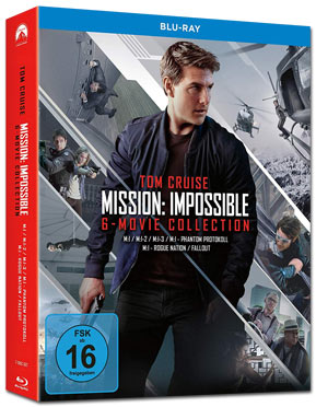 Mission: Impossible - 6-Movie Collection Blu-ray (7 Discs)