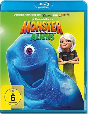 Monster und Aliens Blu-ray