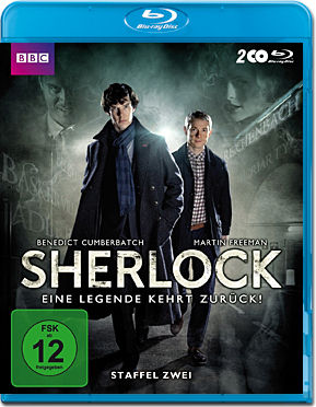 Sherlock: Staffel 2 Blu-ray (2 Discs)