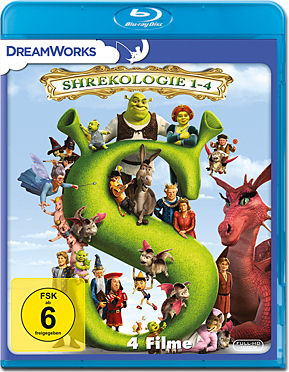Shrek - Shrekologie 1-4 Box Blu-ray (4 Discs)
