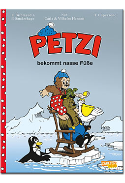 Petzi: Der Comic 04 - Petzi bekommt nasse Füsse