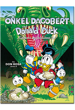 Onkel Dagobert und Donald Duck: Rückkehr ins Verbotene Tal - Die Don Rosa Library 08