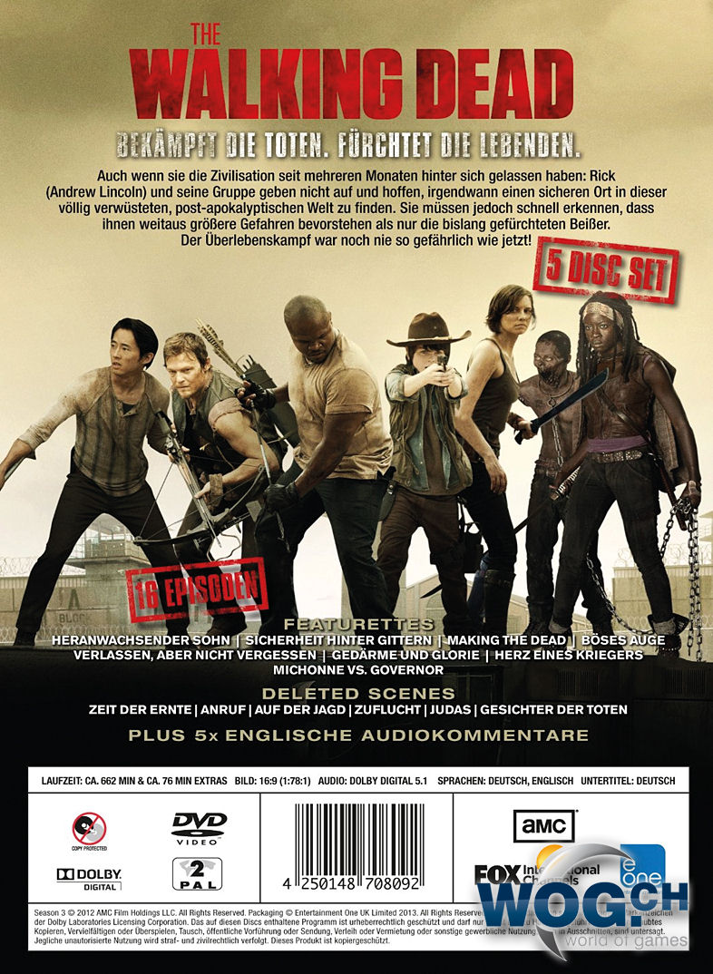 The Walking Dead Staffel 5 Dvd Deutsch