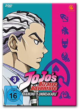 JoJo's Bizarre Adventure III Vol. 3 (2 DVDs)