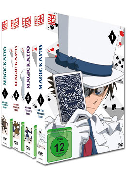 Magic Kaito: Kid the Phantom Thief - Gesamtausgabe Bundle (4 DVDs)