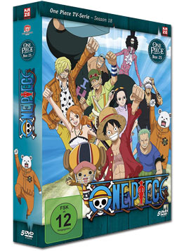 One Piece: Die TV-Serie - Box 25 (5 DVDs)