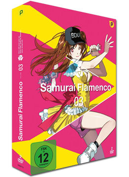 Samurai Flamenco Vol. 3 (2 DVDs)