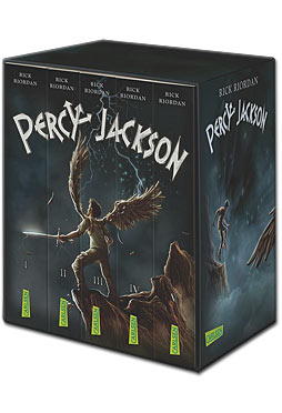 Percy Jackson-Taschenbuchschuber - Alle fünf Bände im Schuber