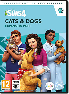 Die Sims 4: Cats & Dogs (Code in a Box)