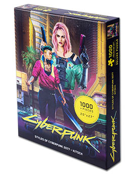 Cyberpunk 2077 Puzzle 1000 -Kitsch-