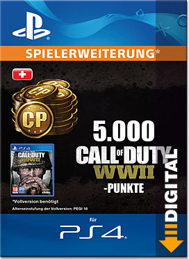 Call of Duty: WWII - 5'000 Call of Duty Points