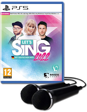 Let's Sing 2022 mit deutschen Hits (inkl. 2 Mikrofone)