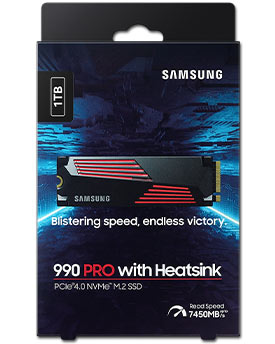 990 PRO SSD with Heatsink - 1 TB