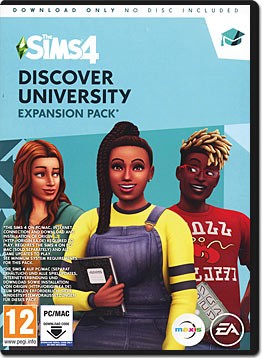 Die Sims 4: Discover University (Code in a Box)
