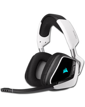 Void RGB Elite Wireless Premium Gaming Headset -White- (Corsair)