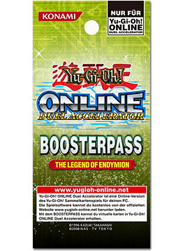 Yu-Gi-Oh! Online Phase 20: The Legend of Endymion - 30 Booster Pass Gametime (30 Duelle)