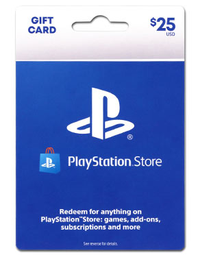 Playstation Store Guthaben US$ 25.-- -FÜR US STORE- (Sony)